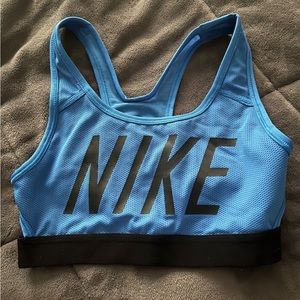 Blue Nike Sports Bra